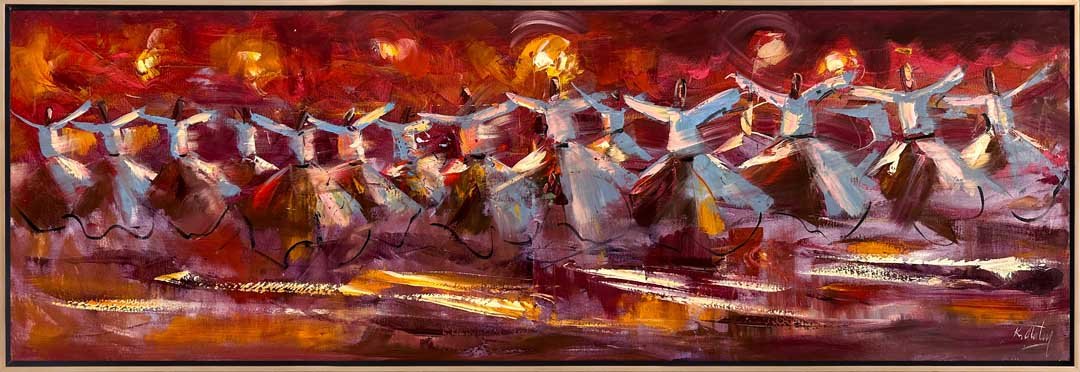 Aşka Doğru Yağlı Boya Tablosu