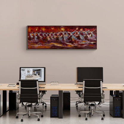 Aşka Doğru Yağlı Boya Tablosu