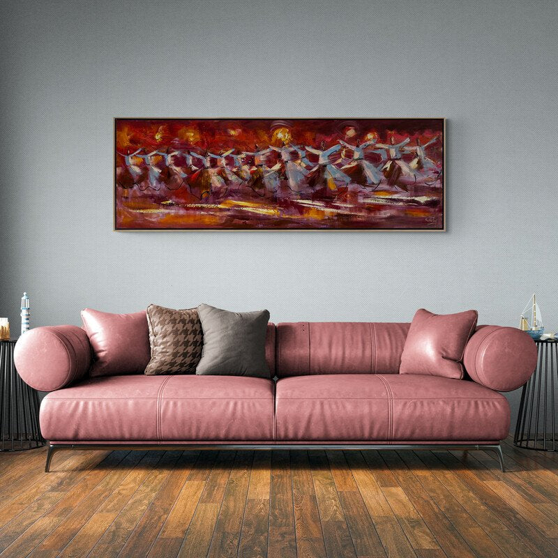 Aşka Doğru Yağlı Boya Tablosu