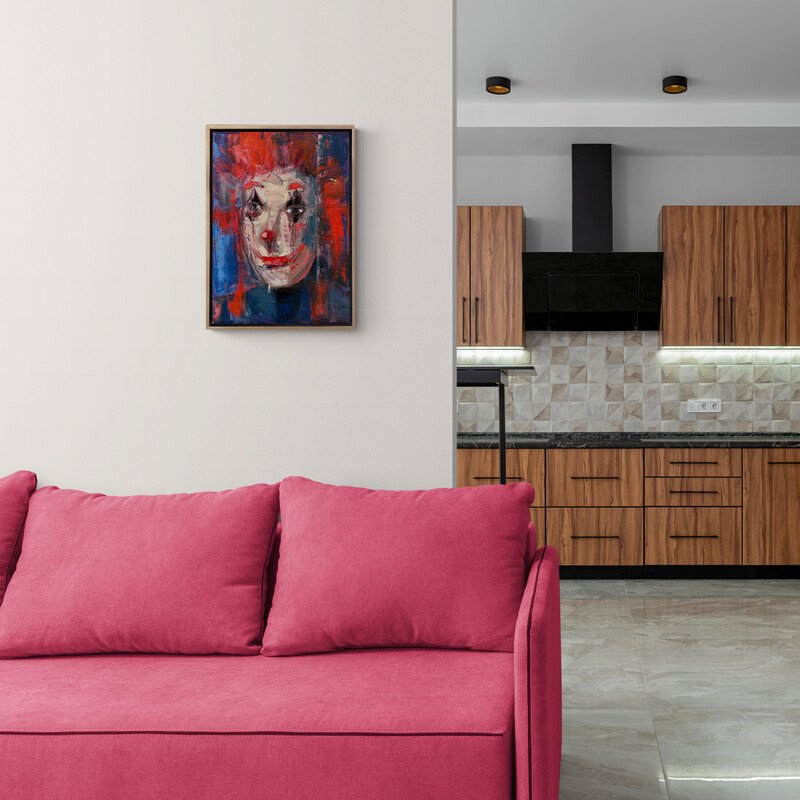 Joker Yağlı Boya Tablosu