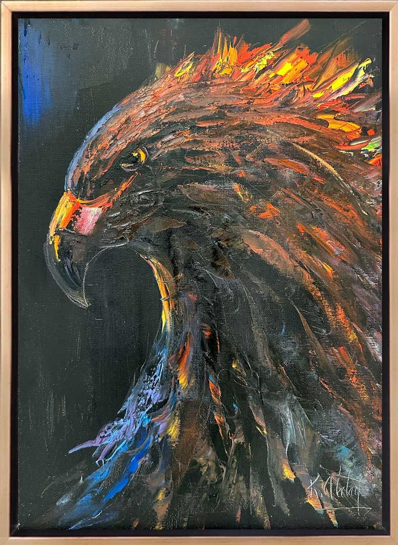 Gökyüzünün Kartalı Yağlı Boya Tablosu