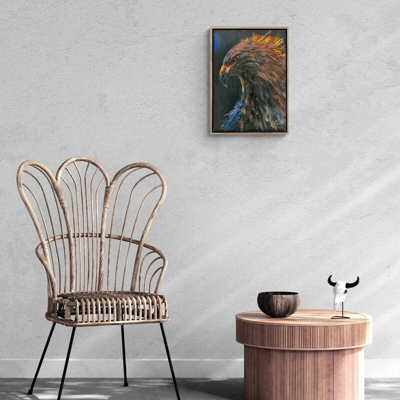 Gökyüzünün Kartalı Yağlı Boya Tablosu