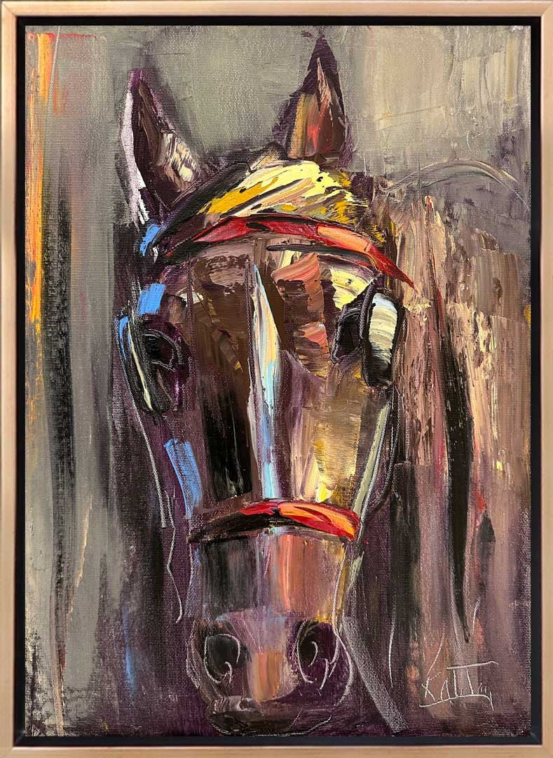 Atın Duruşu Yağlı Boya Tablosu