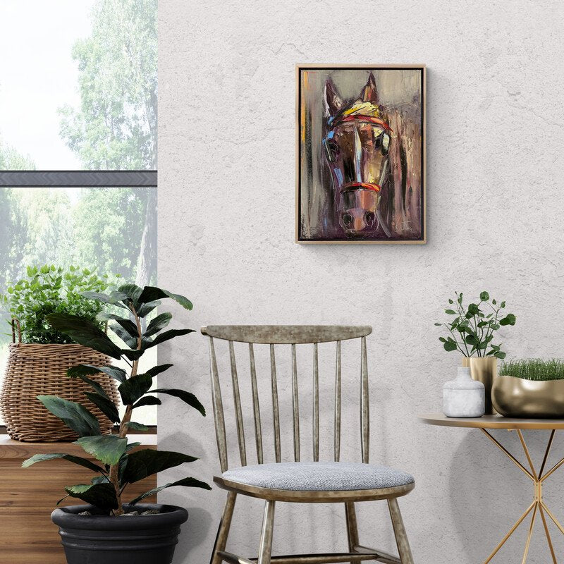 Atın Duruşu Yağlı Boya Tablosu