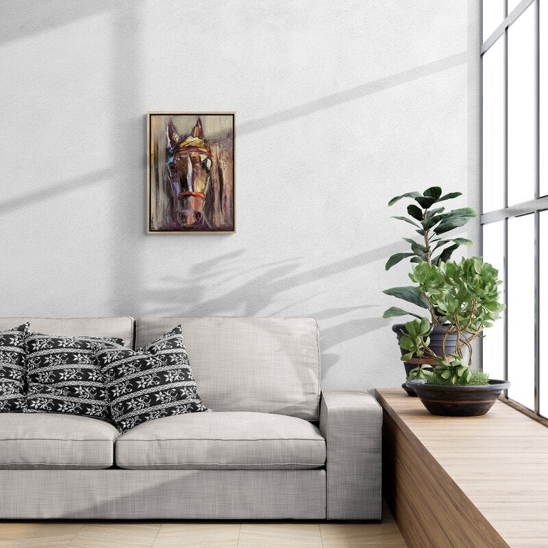 Atın Duruşu Yağlı Boya Tablosu