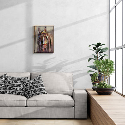 Atın Duruşu Yağlı Boya Tablosu