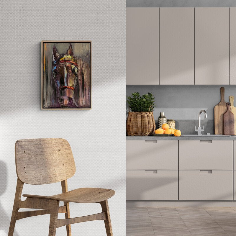 Atın Duruşu Yağlı Boya Tablosu