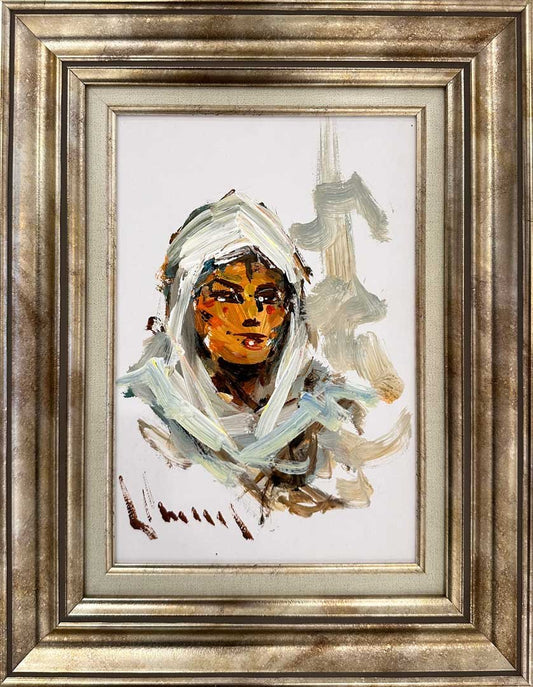 Kadın Yağlı Boya Tablosu