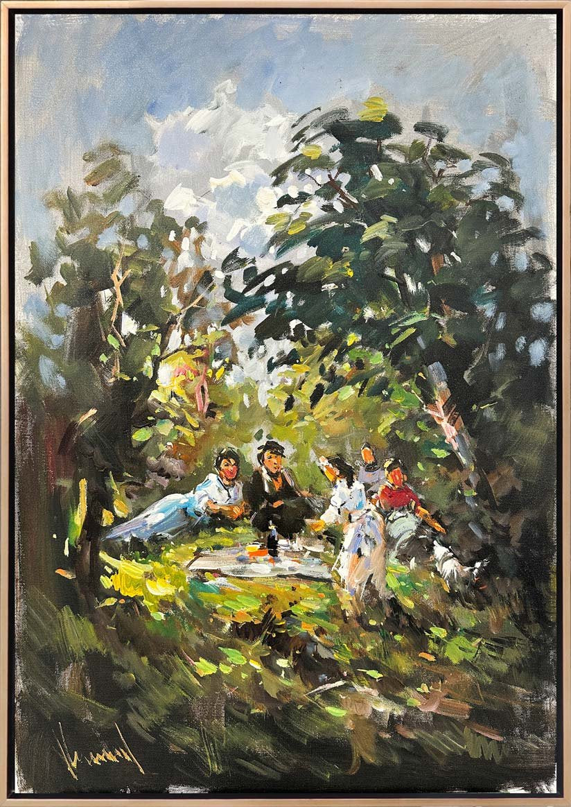 Piknik Yağlı Boya Tablosu