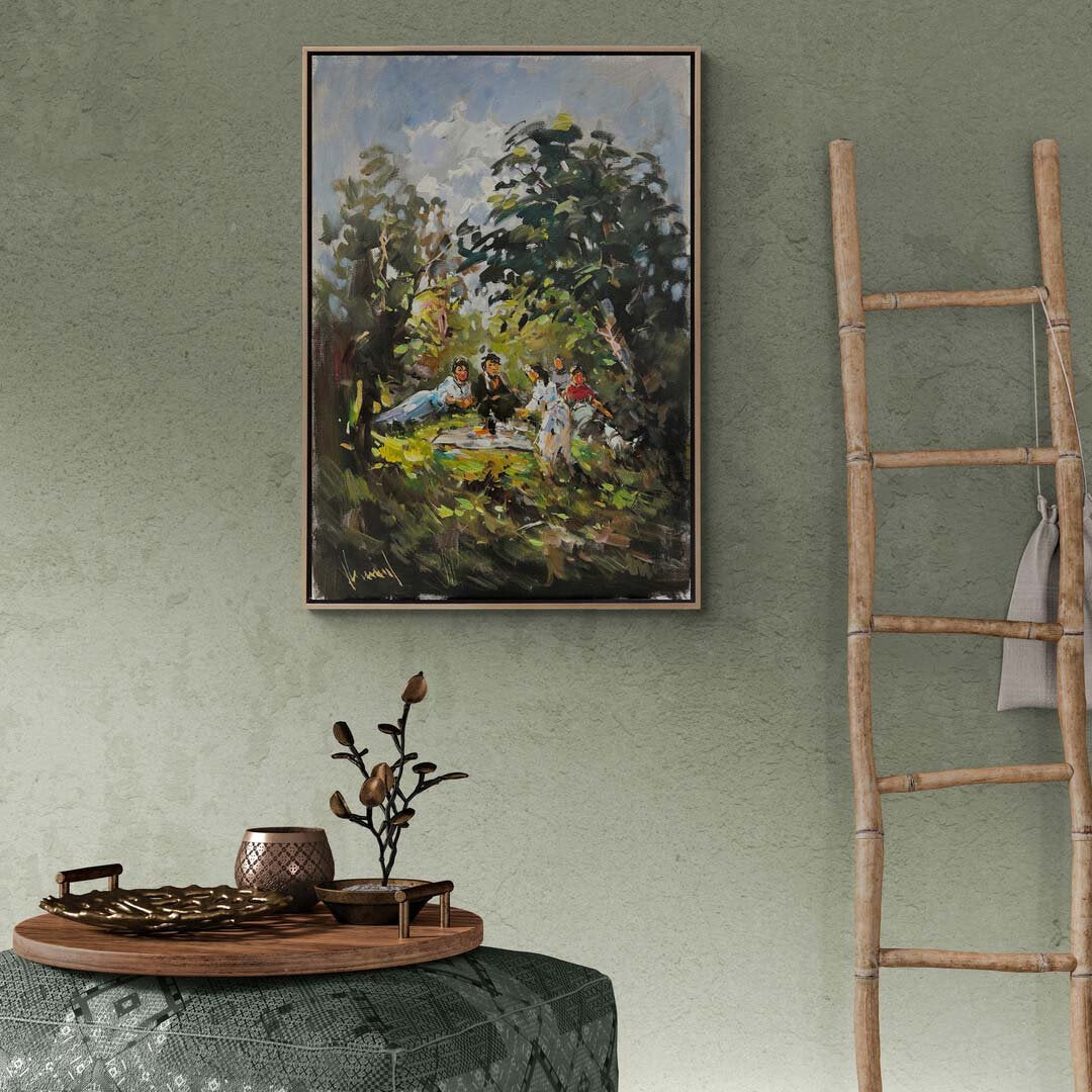 Piknik Yağlı Boya Tablosu