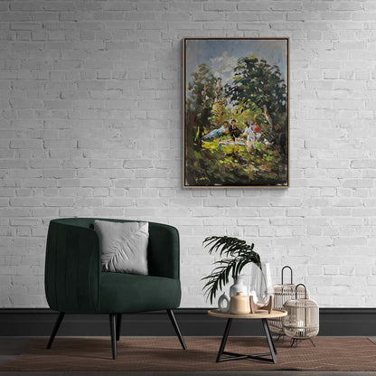 Piknik Yağlı Boya Tablosu