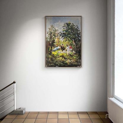 Piknik Yağlı Boya Tablosu