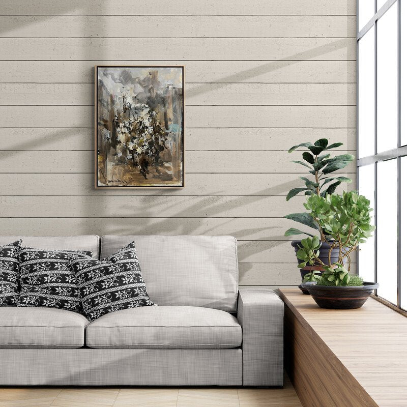 Yıkımın İzleri Yağlı Boya Tablosu