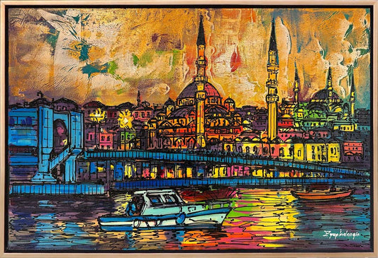 Haliç Yağlı Boya Tablosu