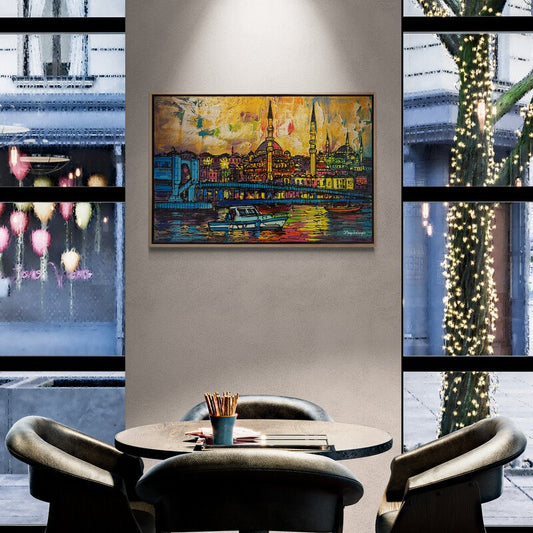 Haliç Yağlı Boya Tablosu