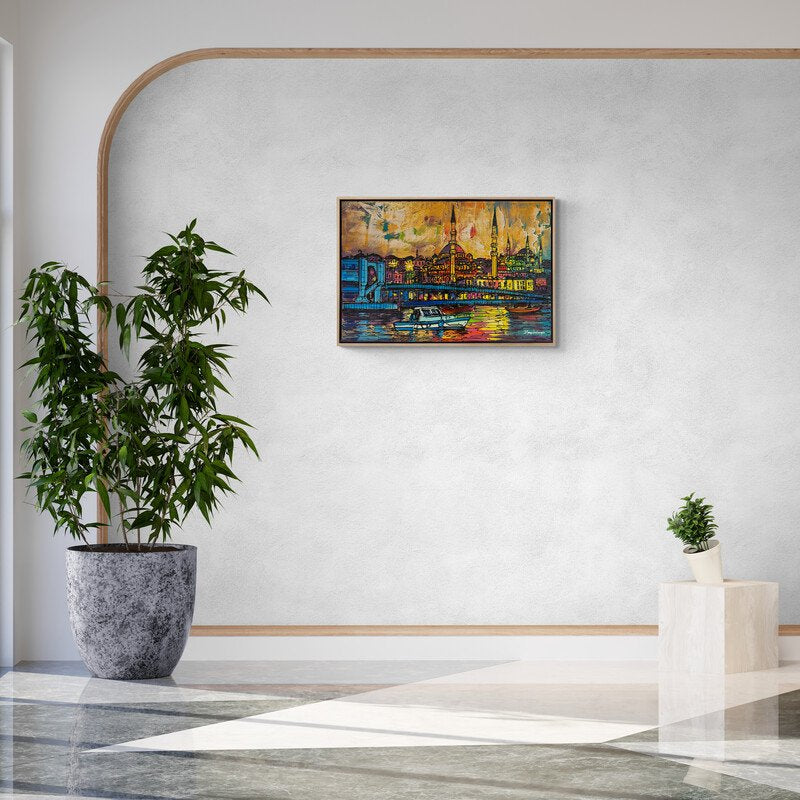 Haliç Yağlı Boya Tablosu