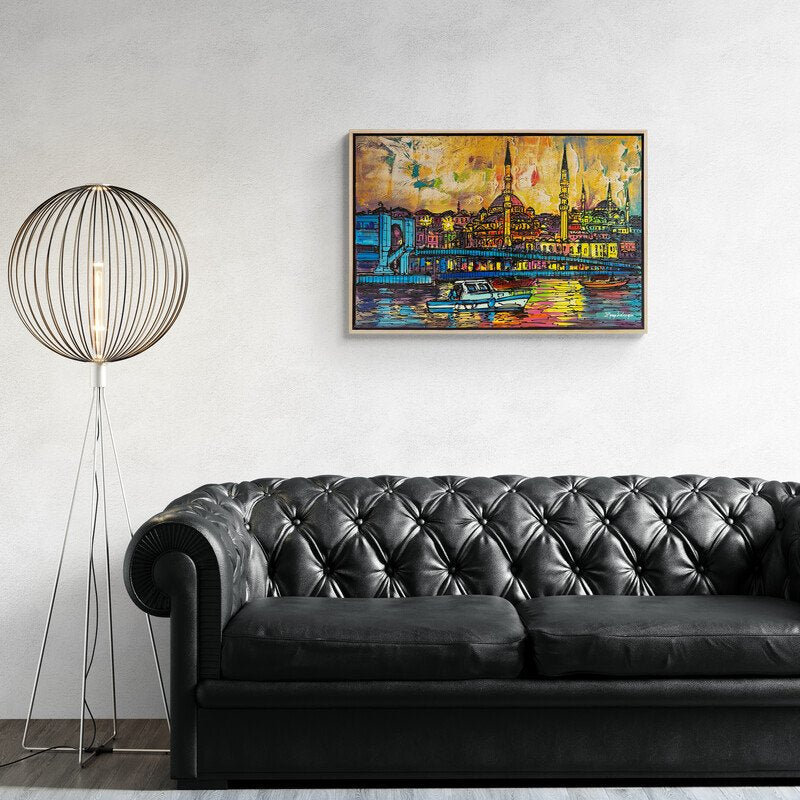 Haliç Yağlı Boya Tablosu