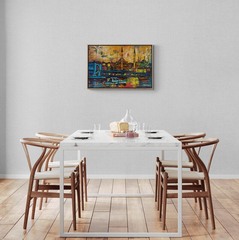 Haliç Yağlı Boya Tablosu