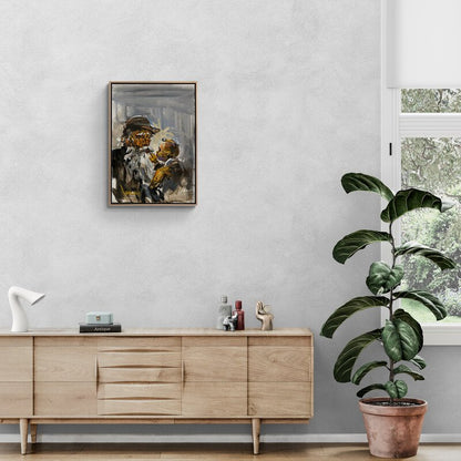 Gençlikle Gelen Hatıralar Yağlı Boya Tablosu