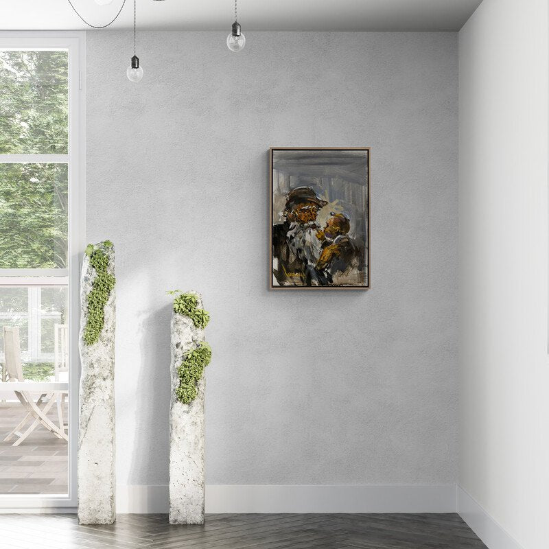 Gençlikle Gelen Hatıralar Yağlı Boya Tablosu