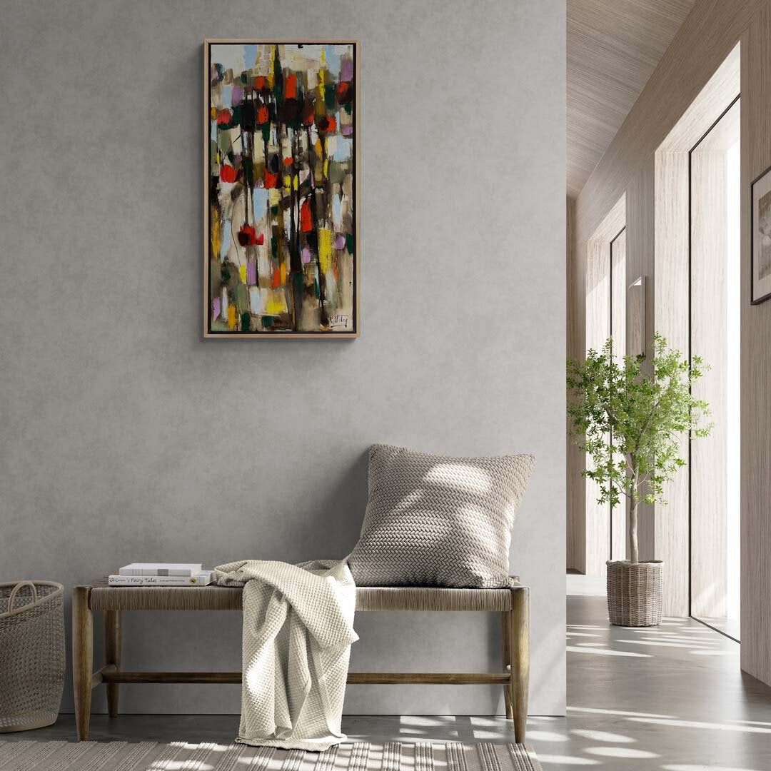 Sonsuzluğun Renkleri Yağlı Boya Tablosu