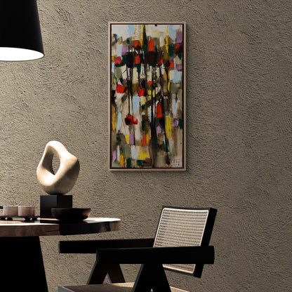 Sonsuzluğun Renkleri Yağlı Boya Tablosu