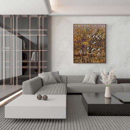 Sonsuz Kanatlar Yağlı Boya Tablosu