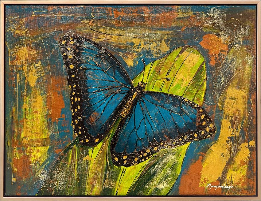 Renkli Özgürlük Yağlı Boya Tablosu