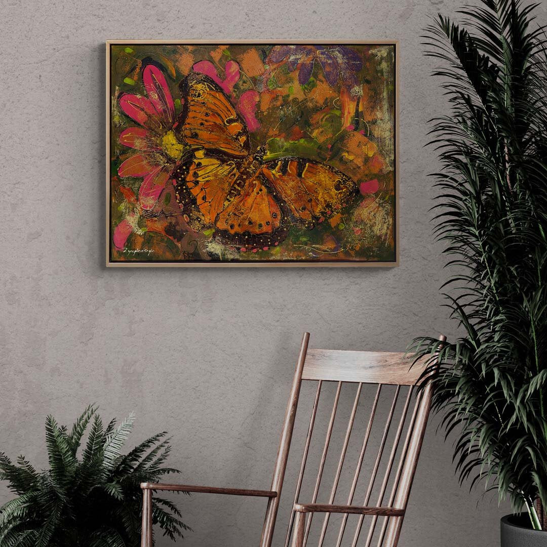 The Fluttering of the Wings of Peace Oil Painting