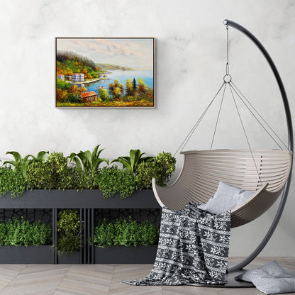 Yalıların Tarihi İzleri Yağlı Boya Tablosu