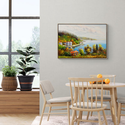 Yalıların Tarihi İzleri Yağlı Boya Tablosu