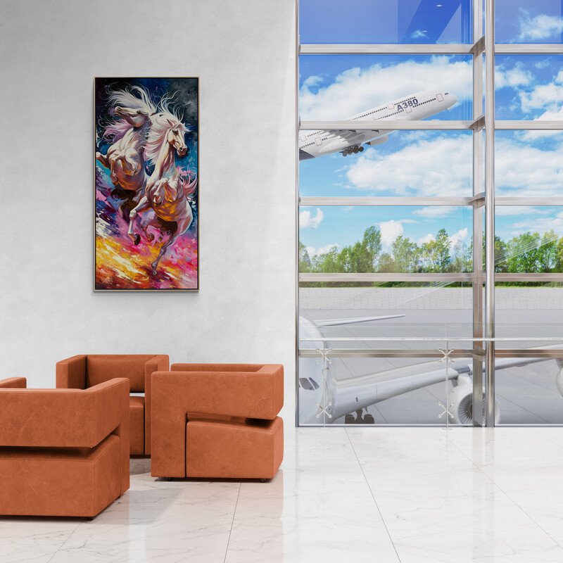 Safkanlığın İhtişamlı Zerafeti Yağlı Boya Tablosu