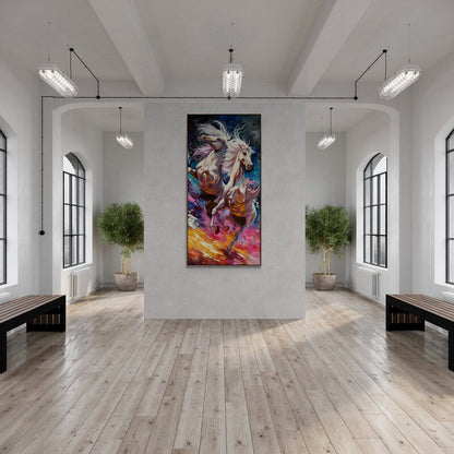 Safkanlığın İhtişamlı Zerafeti Yağlı Boya Tablosu