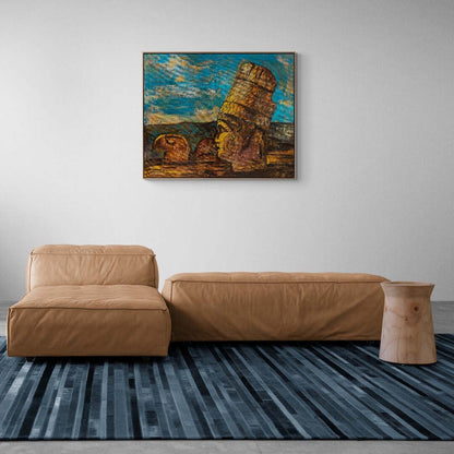 Nemrut'un Tarihi Yolculuğu Yağlı Boya Tablosu