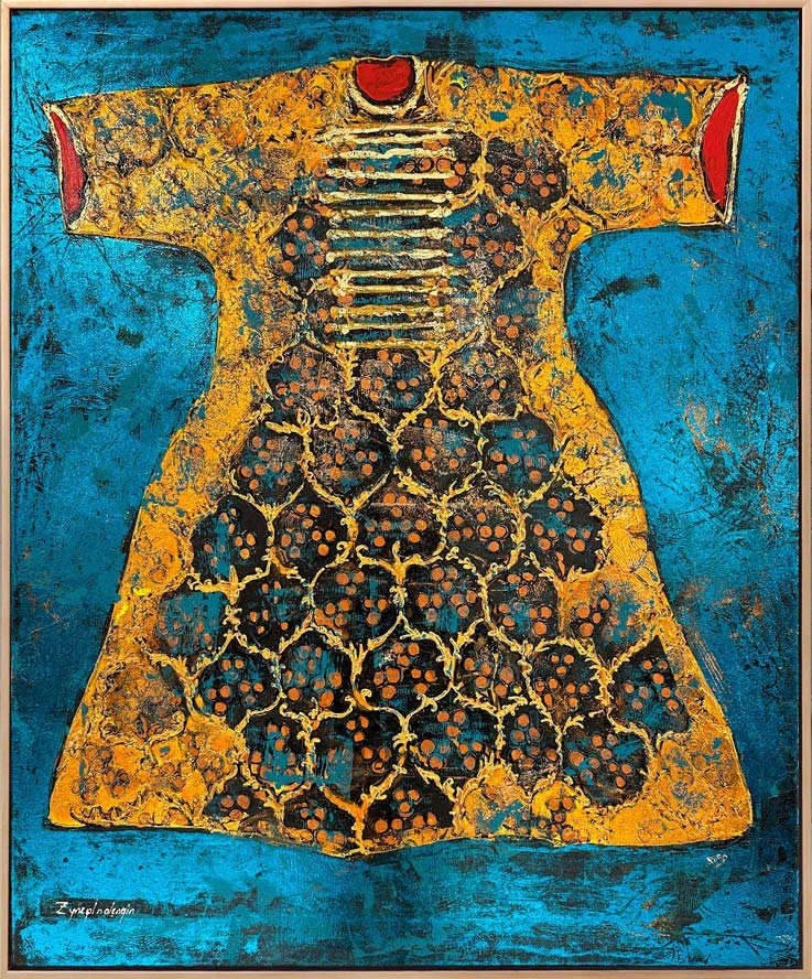 Geleneksel Kaftan Yağlı Boya Tablosu