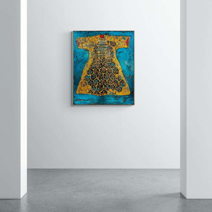 Geleneksel Kaftan Yağlı Boya Tablosu