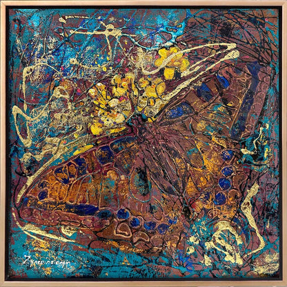 Kırılgan Güzellik Yağlı Boya Tablosu