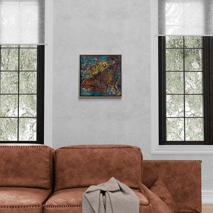 Kırılgan Güzellik Yağlı Boya Tablosu