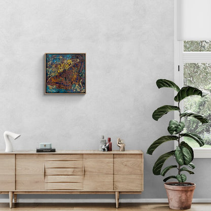 Kırılgan Güzellik Yağlı Boya Tablosu