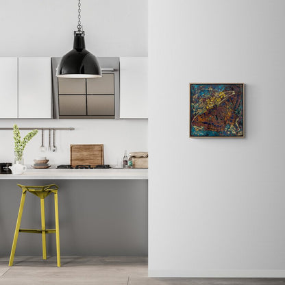 Kırılgan Güzellik Yağlı Boya Tablosu