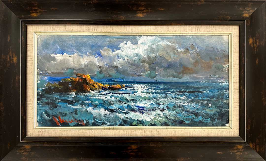 Denizin Sessiz Çığlığı Yağlı Boya Tablosu