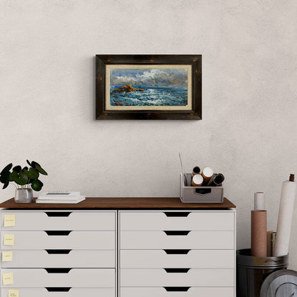 Denizin Sessiz Çığlığı Yağlı Boya Tablosu