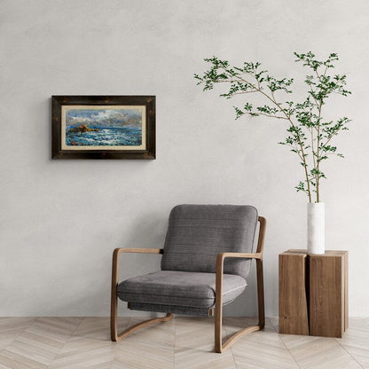 Denizin Sessiz Çığlığı Yağlı Boya Tablosu