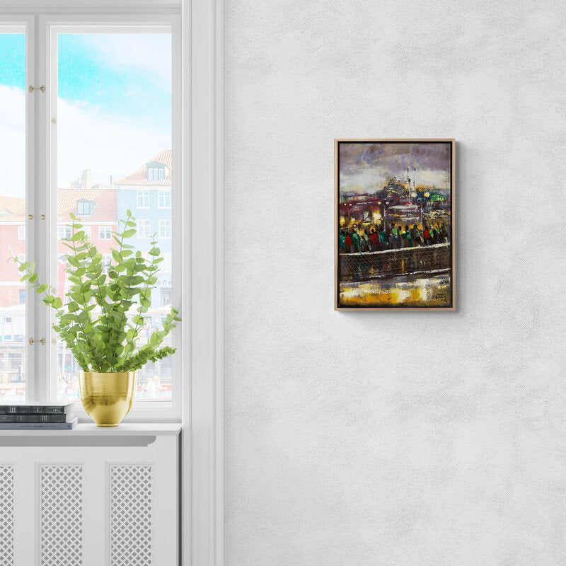 İlhamın İzleri Yağlı Boya Tablosu