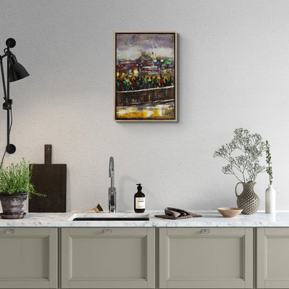 İlhamın İzleri Yağlı Boya Tablosu