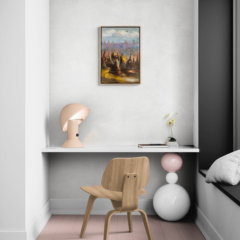 Kapadokya Güvercinleri Yağlı Boya Tablosu