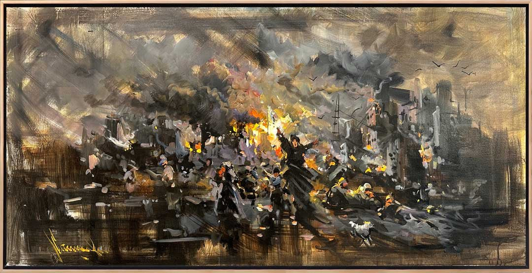 Soykırım Yağlı Boya Tablosu