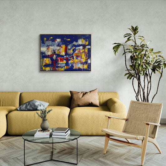 Duyguların Karmaşık Dokusu Yağlı Boya Tablosu