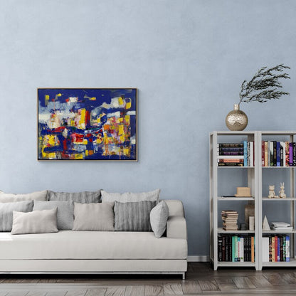 Duyguların Karmaşık Dokusu Yağlı Boya Tablosu