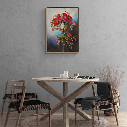 Vazoda Hayat Yağlı Boya Tablosu